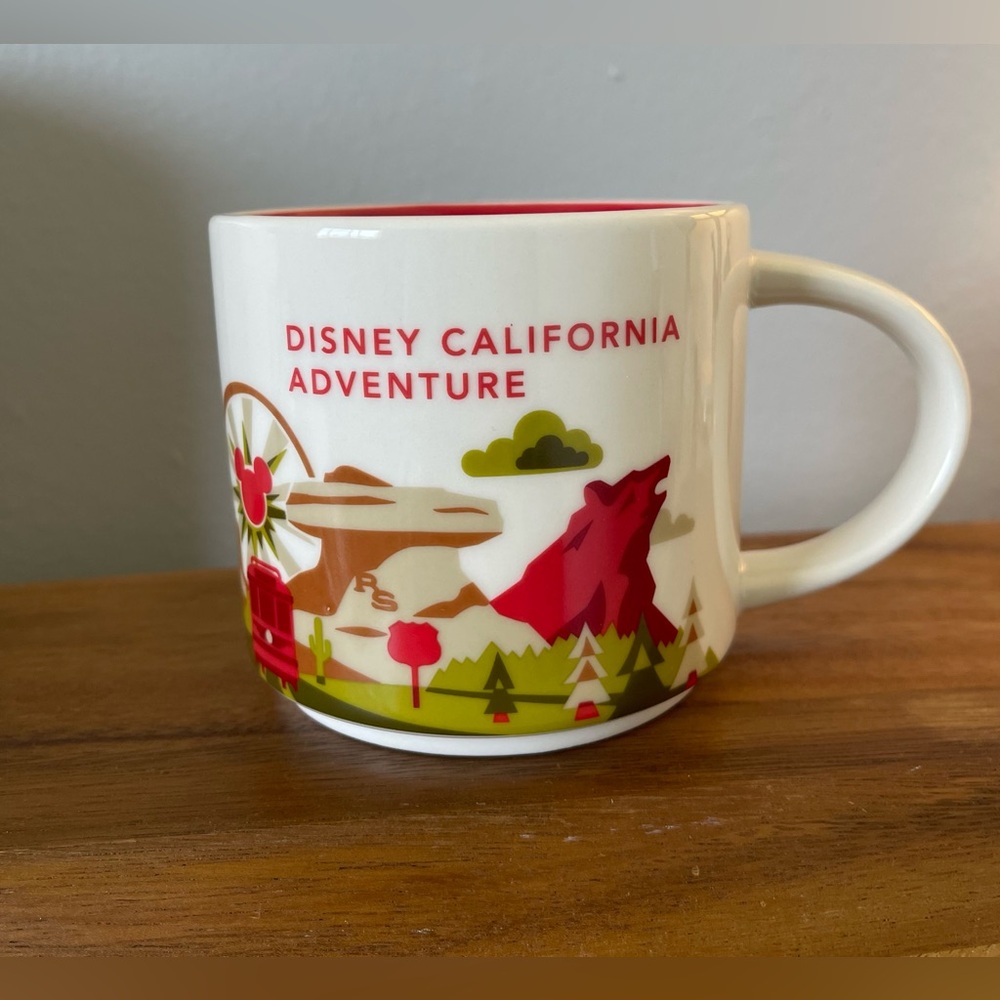 Starbucks You Are Here Mug Disney California Adventure Edition
